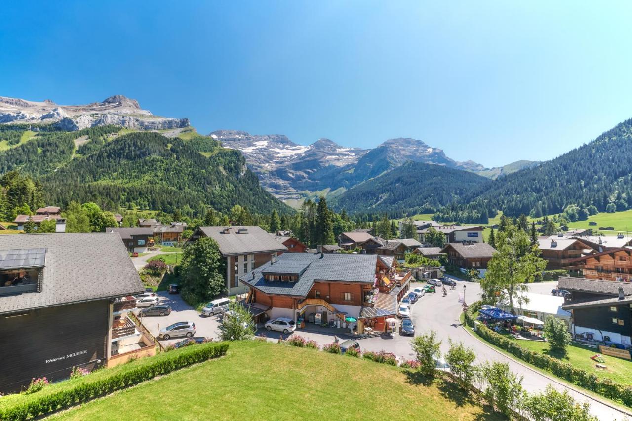 Magnifique Appartement Aux Diablerets Avec Vue Imprenable Ле-Дьяблере Экстерьер фото